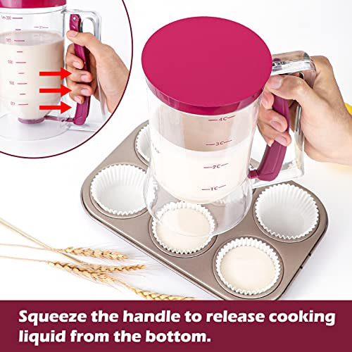 Dispensador De Masa Para Panqueques Y Repostera