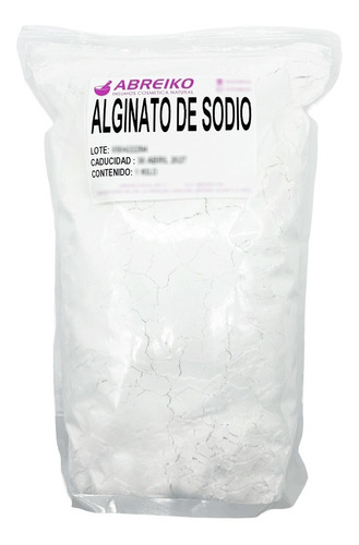 Alginato Uso Cosmetico 1 Kilo Tipo de piel UNIVERSAL