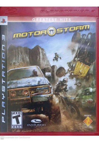 Juego Para Ps3 Motor Storm