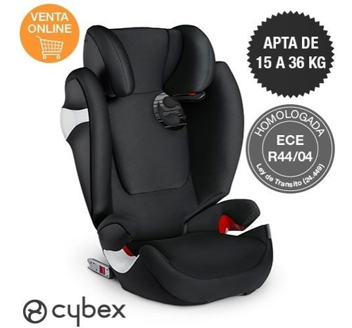 Butaca Booster Elevadora Cybex Solution M Iso Fix 15-36