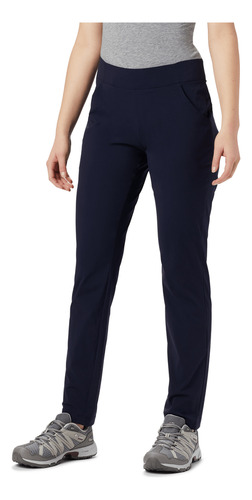 Pantalon Columbia Anytime Casual Pull On Mujer (dark Nocturn