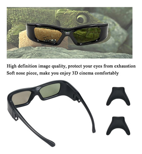 . Óculos 3d Gl410 Para Ligação Dlp Activa Full Hd Para