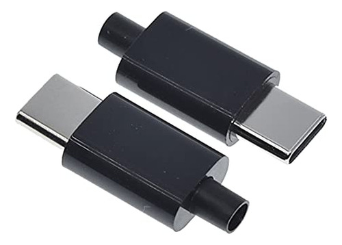 Anmbest, 10 Conectores Usb 3.1 Tipo C, Macho, 24 Pines, Sold
