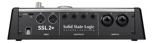 Interface Áudio Solid State Logic Ssl 2+ Mkii Plus Ssl2+ 2x4