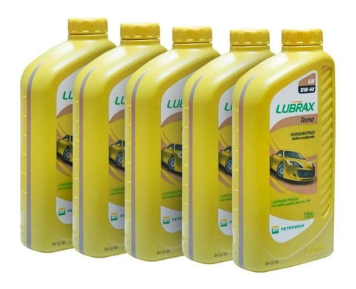 Kit Oleo Tecno Semissintetico 5 Lt. - 15w40