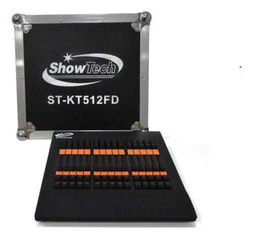 Mesa De Iluminação Command Wing + Fader Com Case Showtech