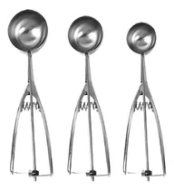 Comprar Cucharas Helado Acero Inoxidable 3 Piezas