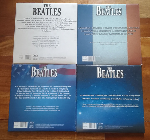 The Beatles - Greatest Hits In Concert 62-65 / Box Set/ 4 Cd Estándar (Usado)