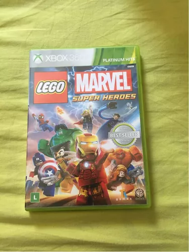 JOGO LEGO SUPER HEROES PARA XBOX 360 - MÍDIA FÍSICA ORIGINAL