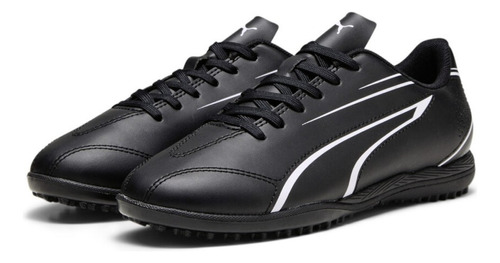 Tenis De Futbol Puma Victoria Tt Negro-hombre 107484 01