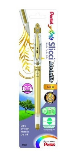 Pentel Arts Slicci Metallic 0.8 Mm Needle Tip Gel Pen