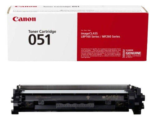 Canon 051 Toner Cartridge - Negro Gs