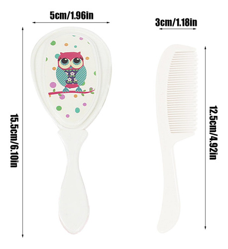 Juego De Peine Y Cepillo Para Bebés Cepillo Para El Cabello
