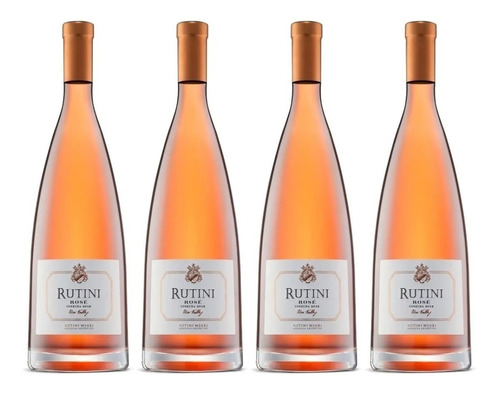  Vinos Rosado Rutini Rosé Uco Valley Caja X 4 Botellas