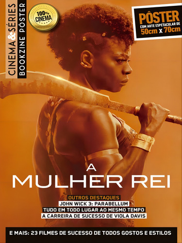 Superpôster Cinema E Séries - A Mulher-rei, De Editora Europa. Editorial Europa, Capa Mole Em Português