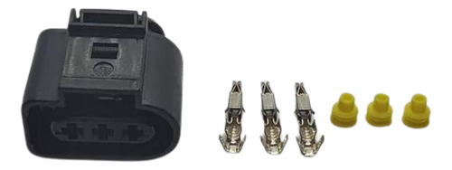 Kit Conector 3 Vias Sensor Rotação Ap Flex Vw Audi A3