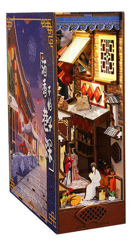 Kit De Suporte De Livro De Quebra-cabeça De Madeira 3d Com