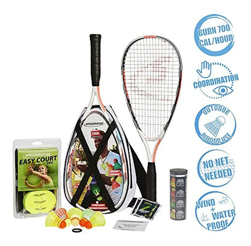 Speedminton S900 Set - Velocidad Original Badminton / Crossm