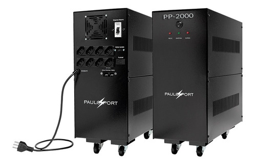Nobreak Pp 2000 Bi Senoidal Onda Pura 2kva - Pauloport