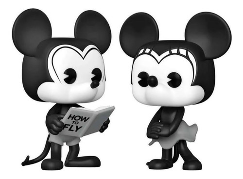 Funko Pop Mickey Mouse E Minnie Mouse Disney Pack 2