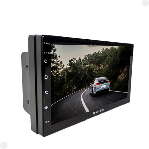Kit Central Multimídia Mp5 2 Din Android Fiat Uno Mille