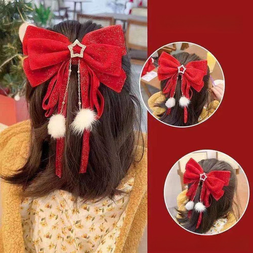 Hairpin Mingnan Yipin Duckbill Clip Pearl Bow Design...