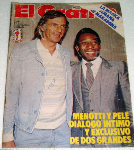 El Grafico Nº3137 Noviembre 1979 Menotti Pele Maradona Kktus