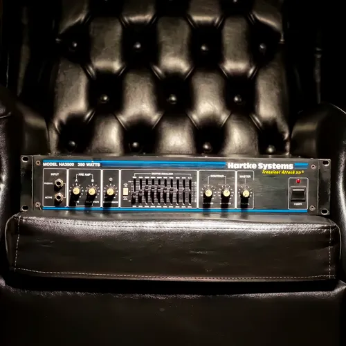 Amplificador Cabeçote 350w Para Baixo Hartke Ha3500 Amplificador Cabeçote 350w Para Baixo Hartke Ha3500