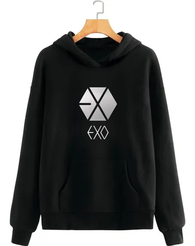 Exo Kpop Plateado Xiumin Suho Baekhyu Sudadera