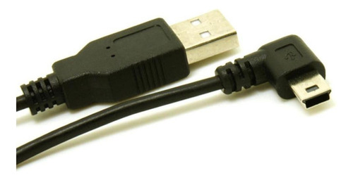 90 Grados Ángulo Usb 2,0 Macho A Izquierda Mini B 5p Macho