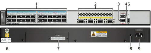 Switch Huawei 48p S5720s-28x-si-ac 4x10g Sfp+ 24x1gb Sfp