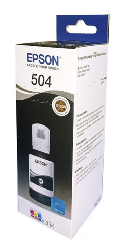 Tinta Epson T504 Negro L4150/l4160/l4260/l6161  Original