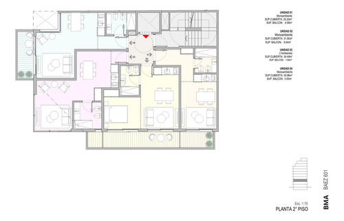 Departamento En Venta 2 Ambientes Con Terraza De 39 M2 En Cañitas