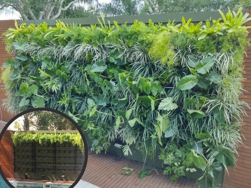 Imagem 2 de 7 de 6 Módulo Suporte Duplo Vaso Jardim Vertical Interno Externo
