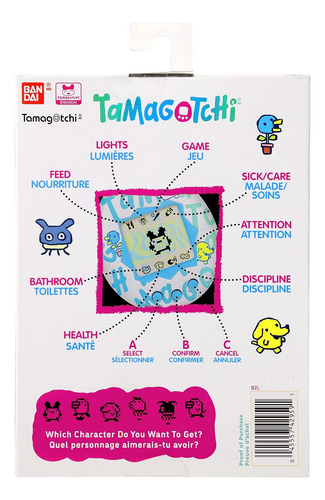 Bandai ® Original tamagotchi Mascota Digital Niños Colgante