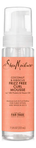 Sheamoisture Curl Mousse Coco E Hibisco Manteca De Karité