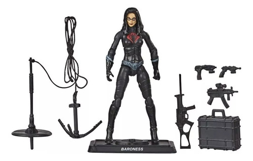 Gi Joe Retro Collection Baronesa Comandos Em Ação - 10 Cm