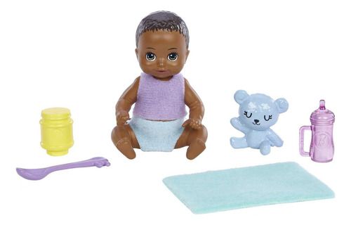 Muñeca Barbie Skipper Babysitters Inc Con Set De Accesorios