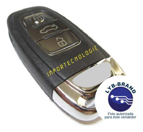 Carcasa Llave Control Inteligente Para Audi A4 2012 3botones