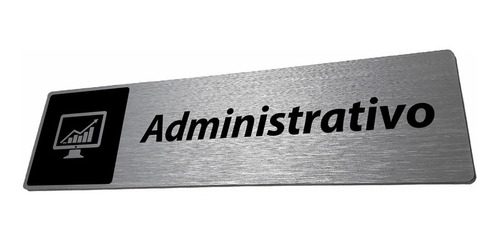 Imagem 3 de 4 de Placa Administrativo