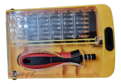 Estuche 36 En 1 Jgo De Destornilladores Mini Puntas Portatil
