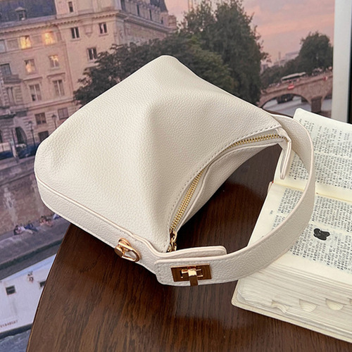 Minibolso De Piel Para Mujer, Ligero, Con Asa En La Parte Su