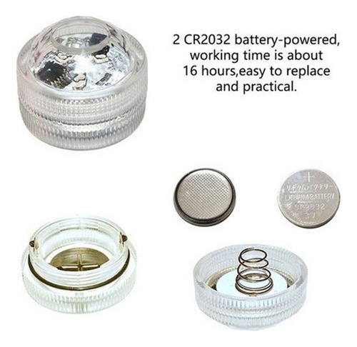 A 10 Pieces Of Waterproof Led Pool Lights With