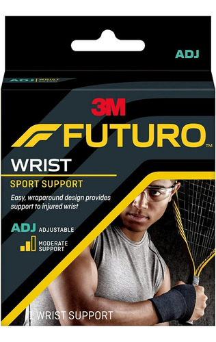 3m Futuro Sport Adjustable Wrist Suporte Compressão Pulso
