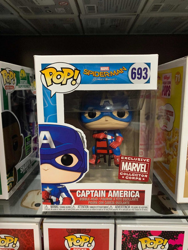 Funko Pop Marvel Capitán America Marvel Collectors Corps