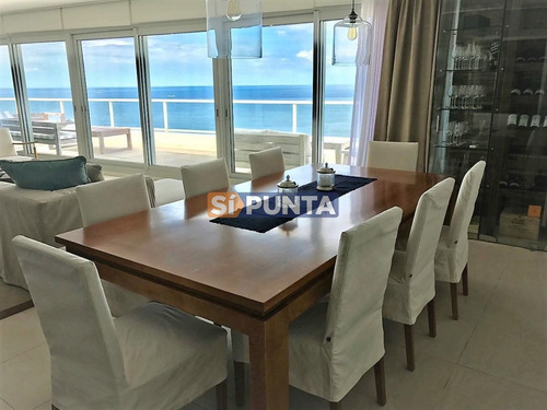 Imagen 6 de 30 de Apartamento Penthouse, 4 Dormitorios Y Dependencia, Brava, Punta Del Este, Alquiler