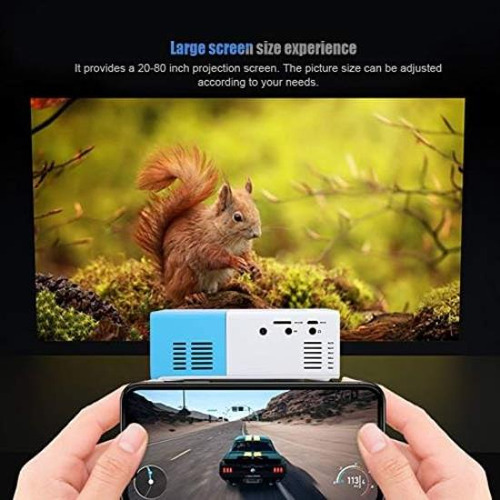 Proyector mini Diyeeni ONLINE proyector 500lm negro