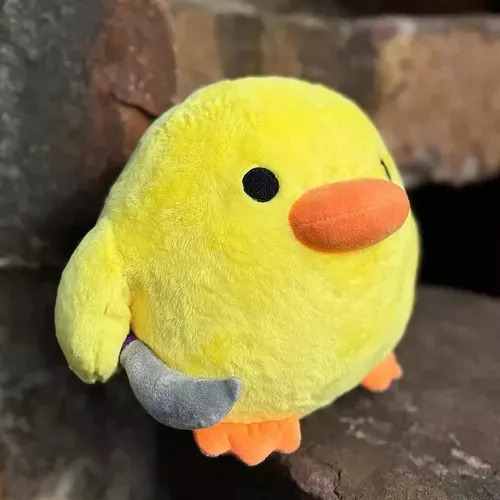 Mz Yy Lindo Pato De Peluche Con Cuchillo, Peluches De Pato