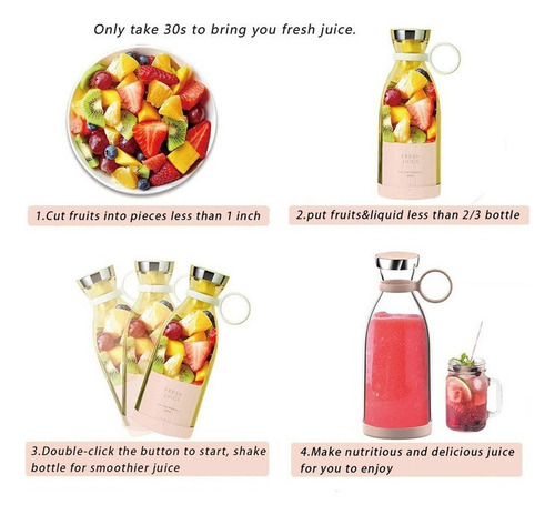 Licuadora Portátil Juice Fresh Juice Mini