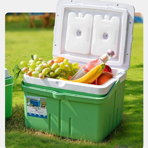 Caja De Refrigerador Para Acampar Estuche Aislada Fría 13l